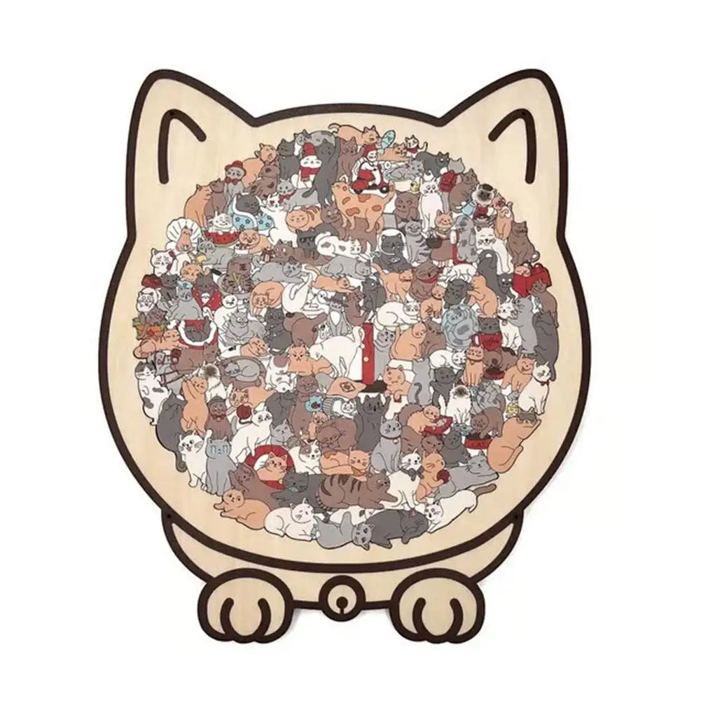 PurrfectMind – 135-Piece Calm Cat Puzzle