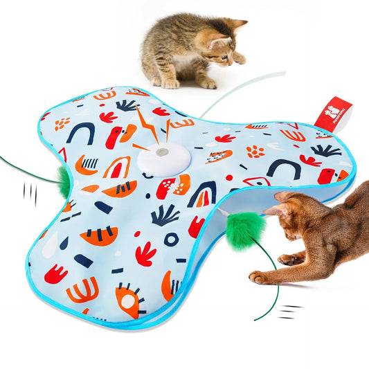 HideN’Flap Moving Feather Cat Toy