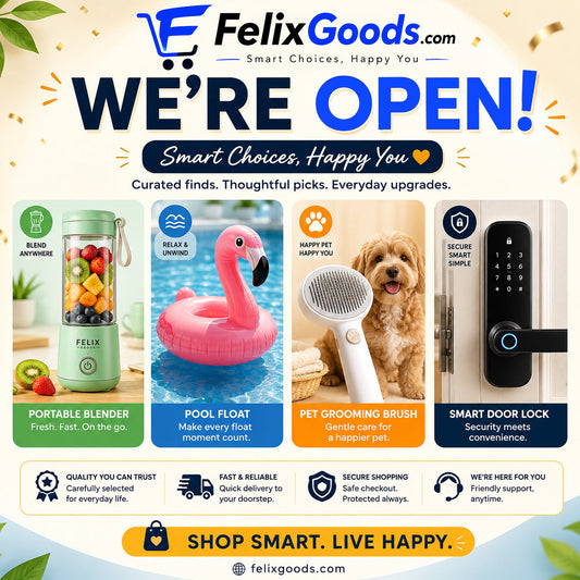 We're Open: Meet FelixGoods — Your New Favorite Place to Shop Online