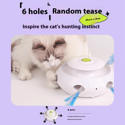 WhiskerWhirl – Automatic Cat Teaser & Stress Reliever