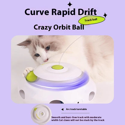 WhiskerWhirl – Automatic Cat Teaser & Stress Reliever