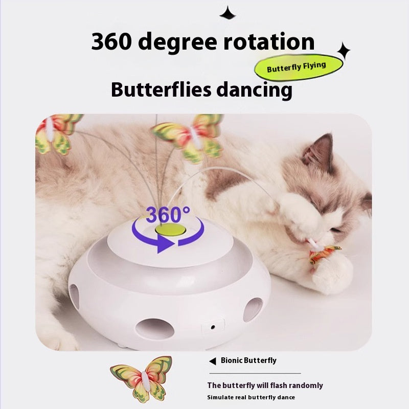 WhiskerWhirl – Automatic Cat Teaser & Stress Reliever