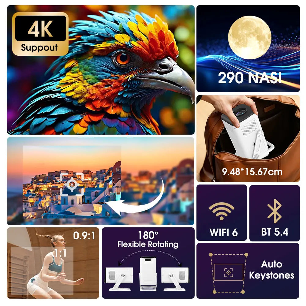 CinePocket Mini Projector — Big-Screen Entertainment Anywhere
