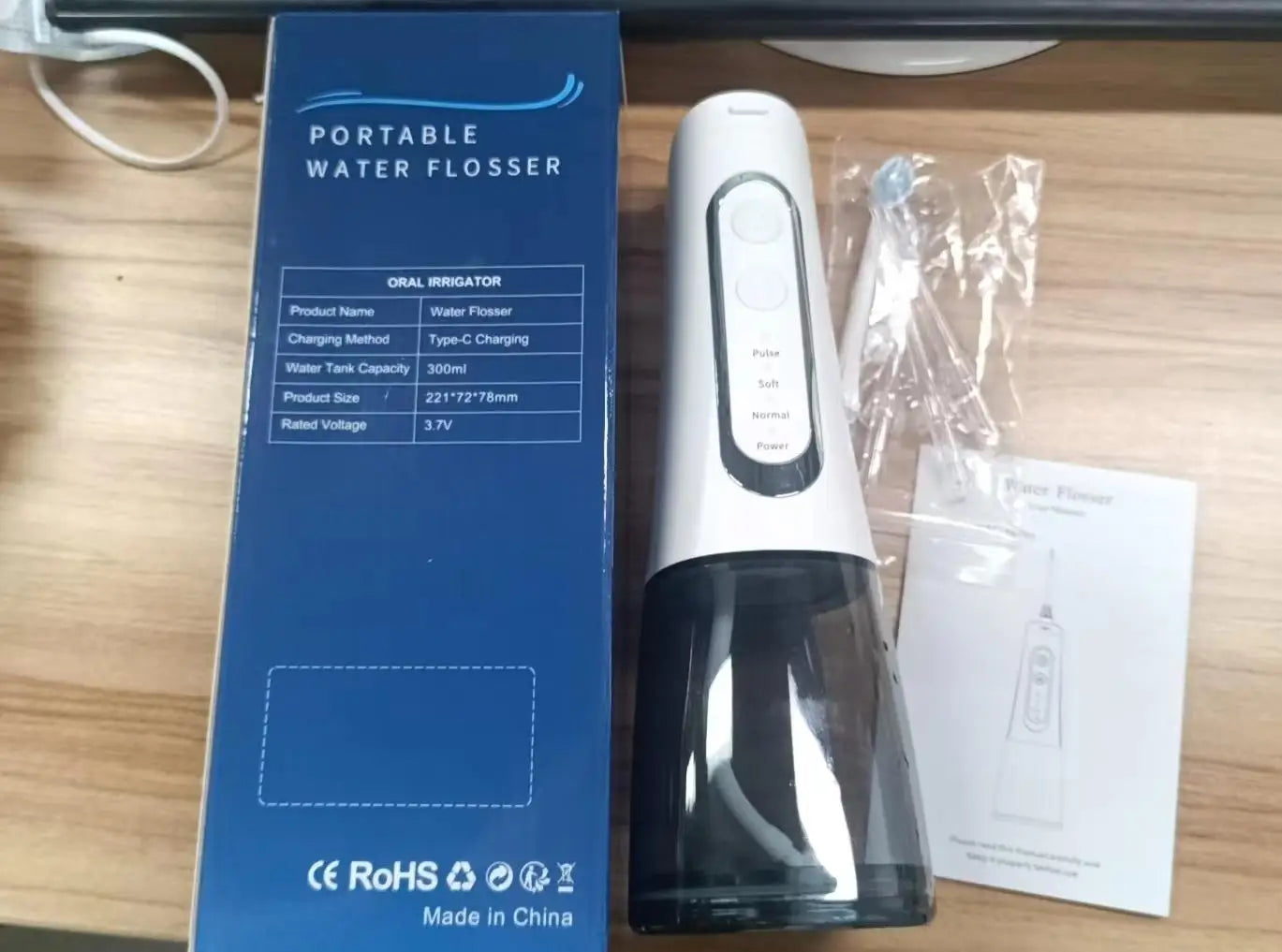 Water Flosser Electric Teeth Cleaning Tool Kit Portable