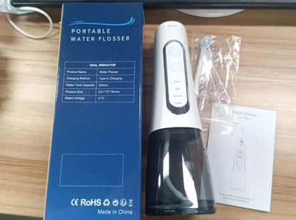 Water Flosser Electric Teeth Cleaning Tool Kit Portable