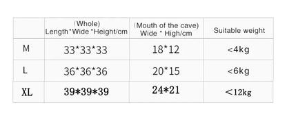 Cat Head Shape Cute And Comfortable Warm Cat House Safe Sleep Cave Non-Slip Semi-Closed Design Four Seasons Universal Cat Nest