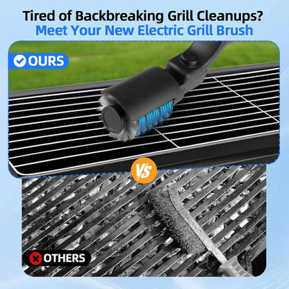 GrillSpark Electric Brush — Fast, Powerful Grill Cleaning