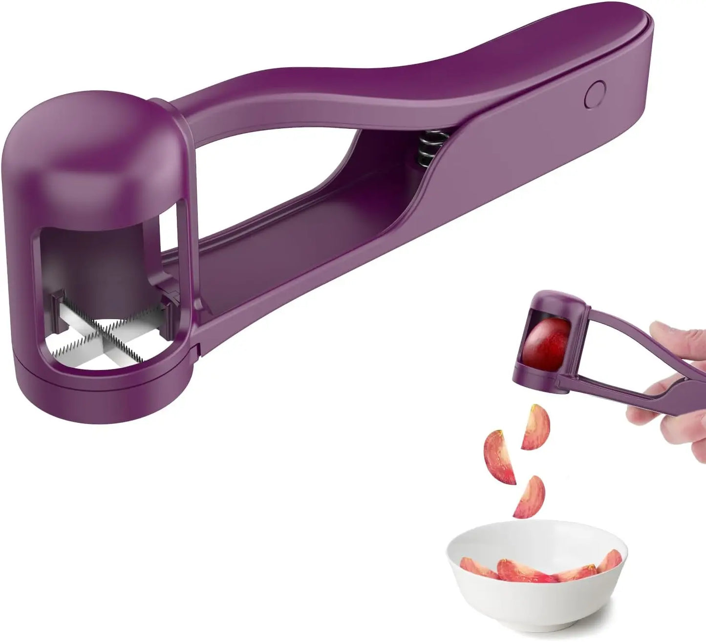SlicePop Fruit Cutter — Fast, Even Slices Every Time