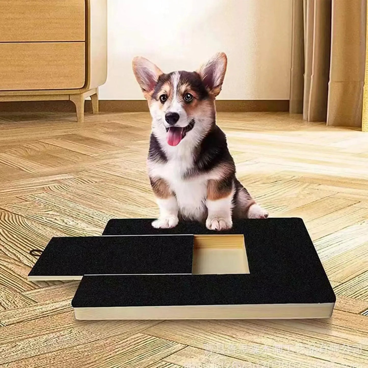 PawTrim Scratch Board — Easy Nail Care with Treat Rewards