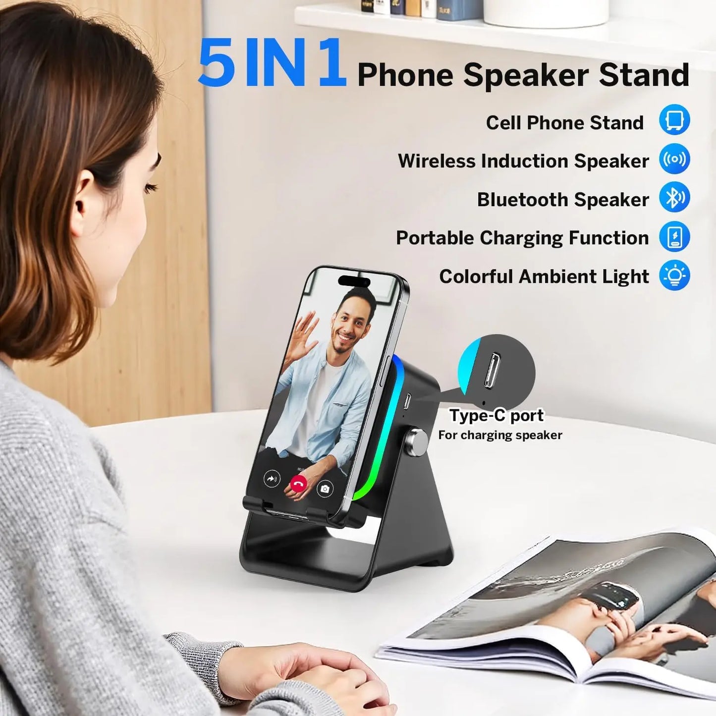 SoundDock Speaker Stand — Instant Wireless Audio Amplification