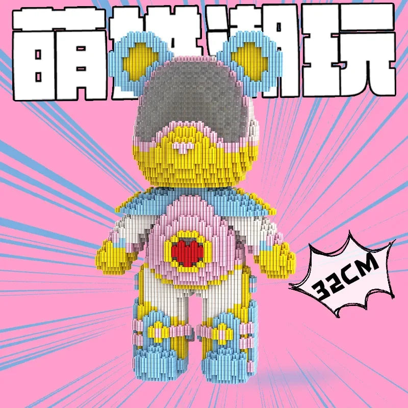 BlockBear Builder Set — Creative Fun & Cute Décor