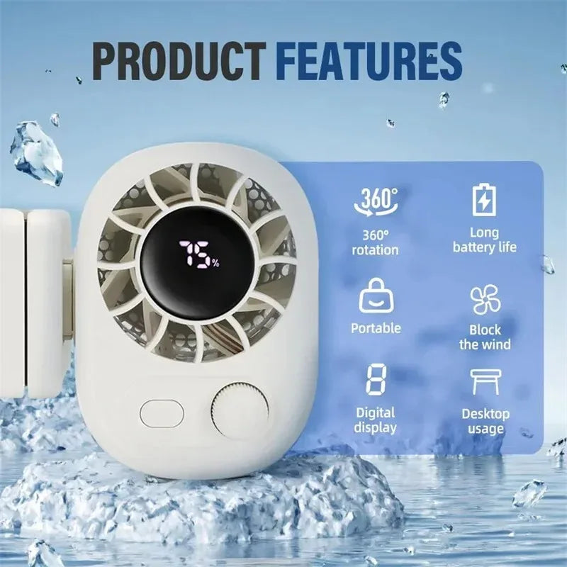 CoolClip Fan — 360° Cooling Anywhere