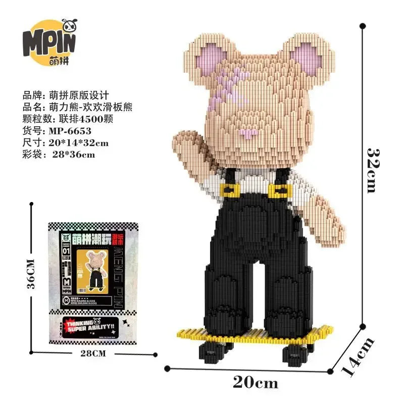 BlockBear Builder Set — Creative Fun & Cute Décor
