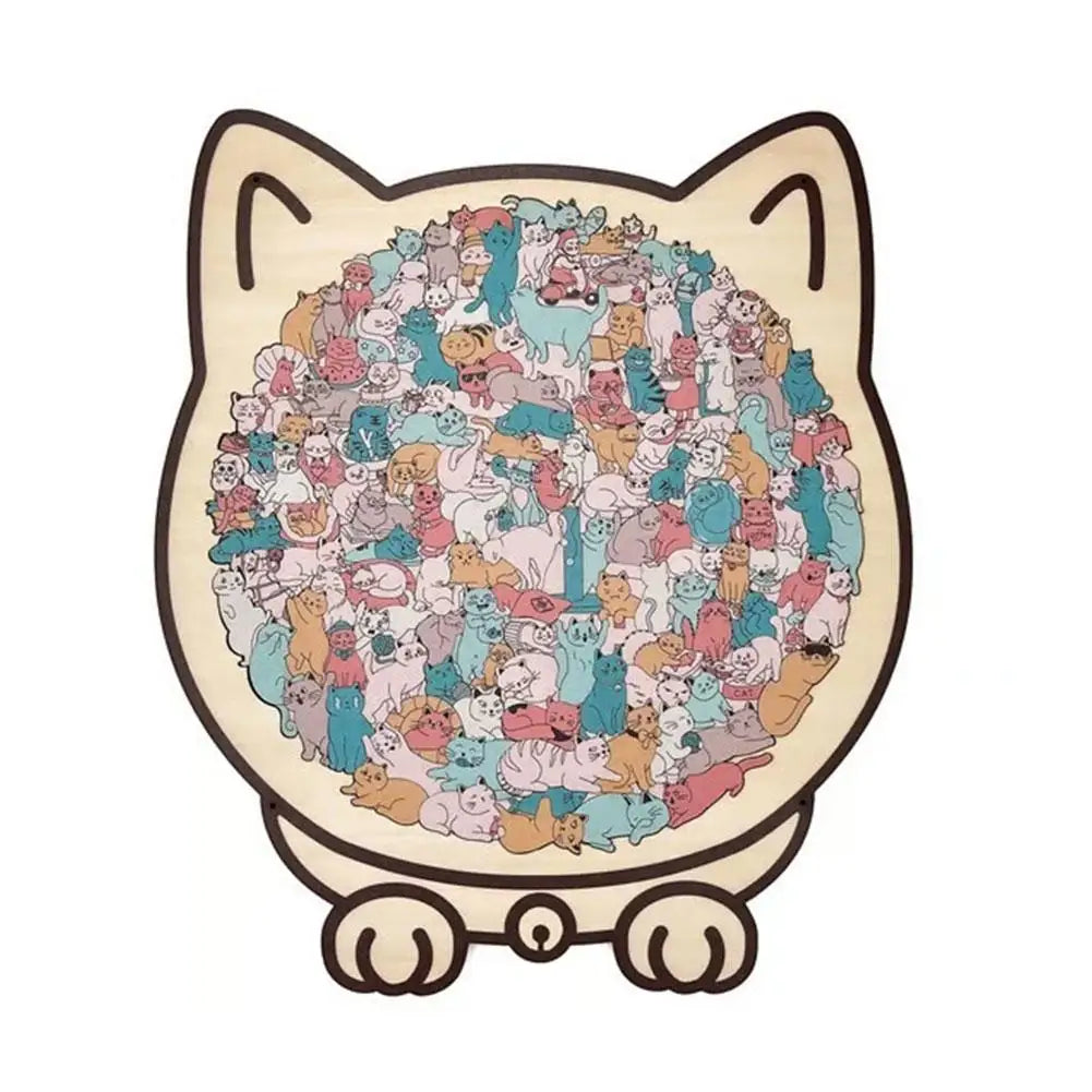 PurrfectMind – 135-Piece Calm Cat Puzzle
