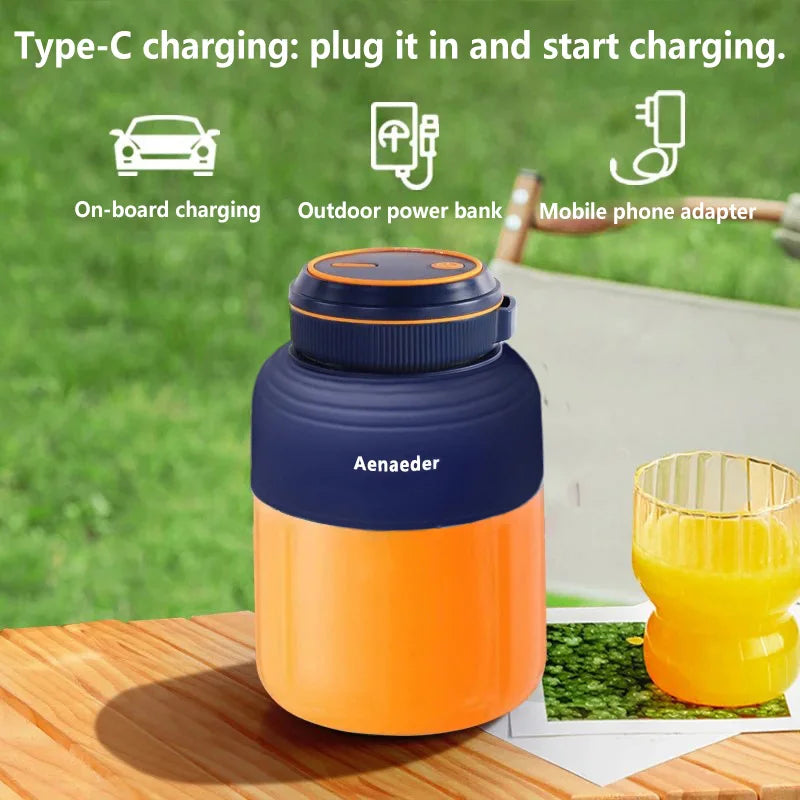 JuiceGo Portable Blender — Fresh Juice Anywhere Anytime