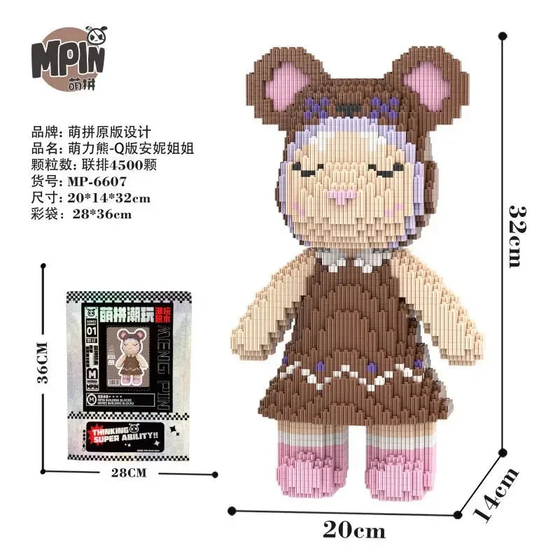 BlockBear Builder Set — Creative Fun & Cute Décor