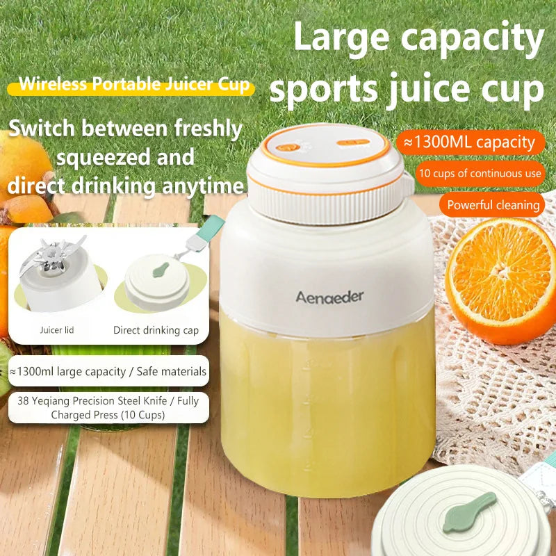 JuiceGo Portable Blender — Fresh Juice Anywhere Anytime