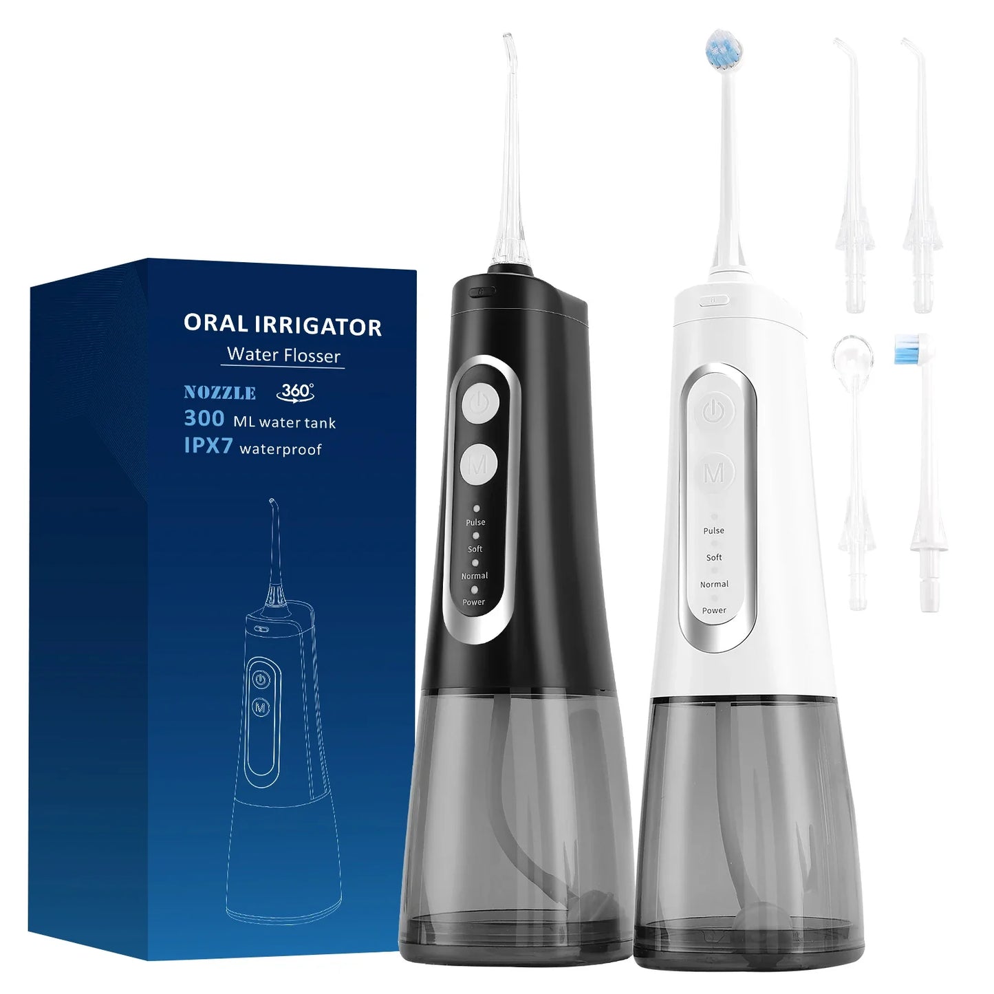 Water Flosser Electric Teeth Cleaning Tool Kit Portable