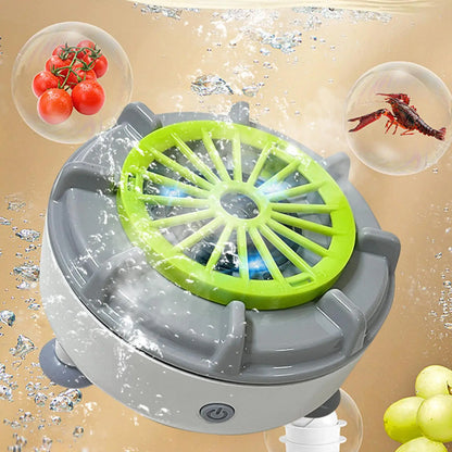TurboFresh Washer — Clean Produce in Seconds