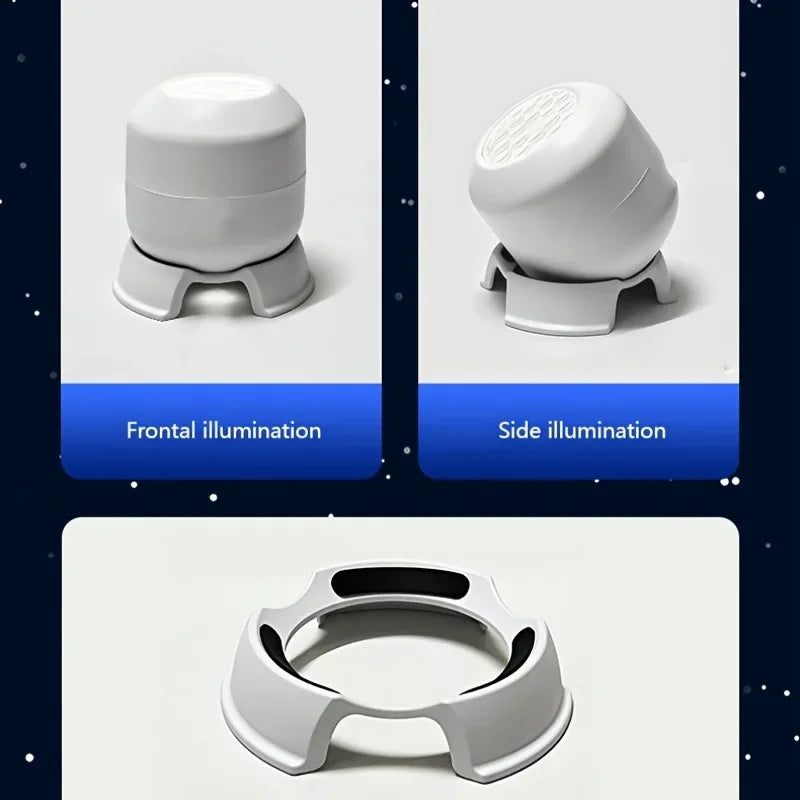 GalaxySpin Projection Lamp — Rotating Lights, Magical Atmosphere