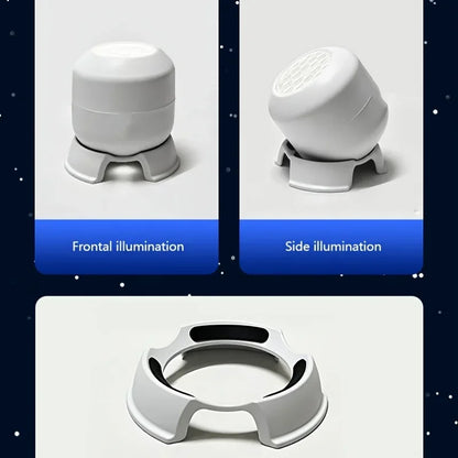 GalaxySpin Projection Lamp — Rotating Lights, Magical Atmosphere