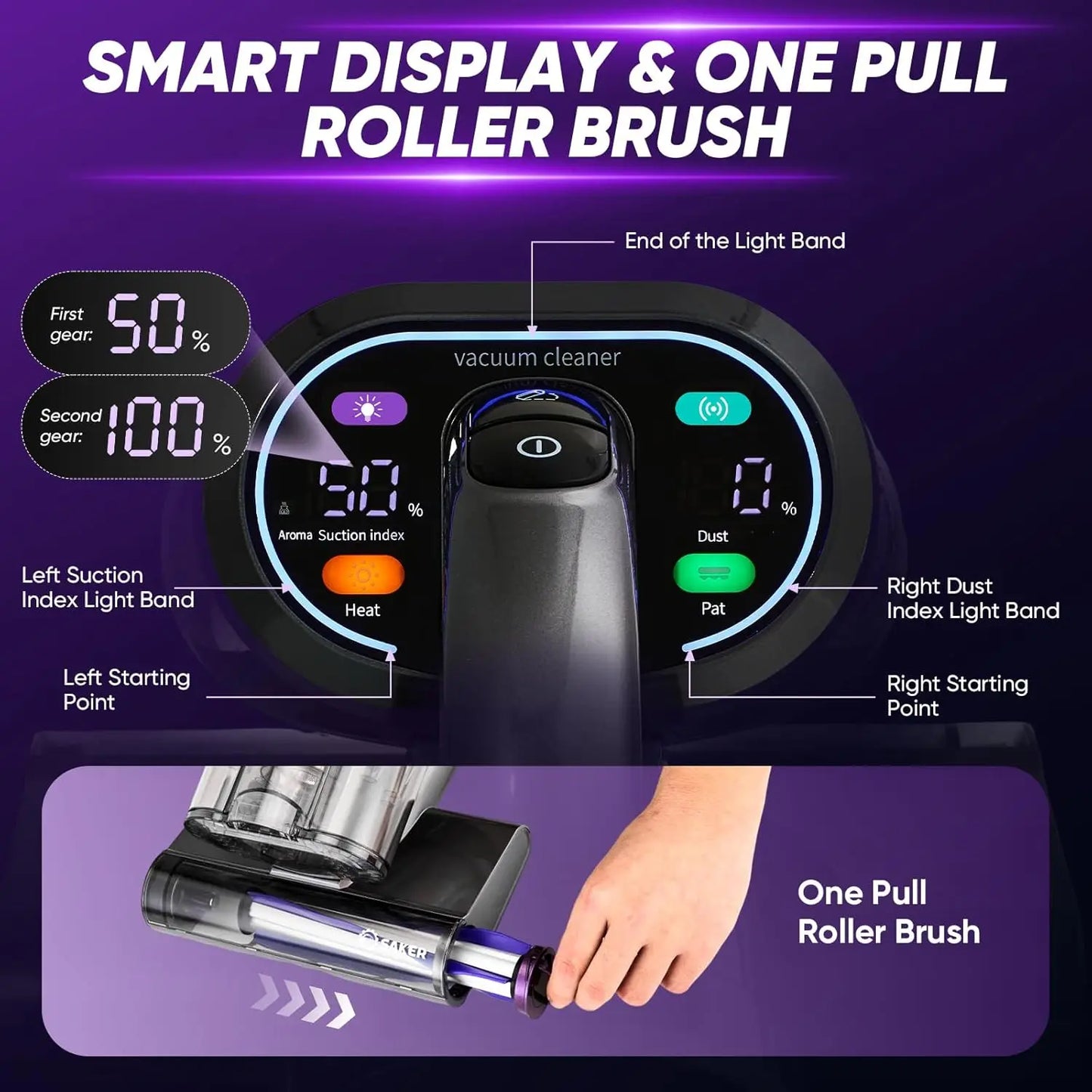 PureRest UV Vacuum — Deep Clean for Fresher Bedding
