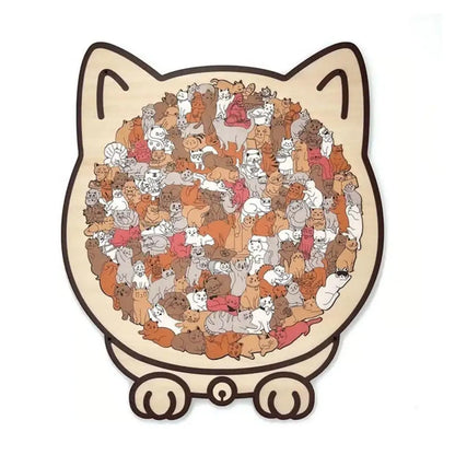PurrfectMind – 135-Piece Calm Cat Puzzle