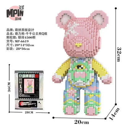 BlockBear Builder Set — Creative Fun & Cute Décor