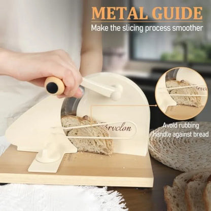 CrankCut Bread Cutter — Easy Hand-Crank Precision Slicing