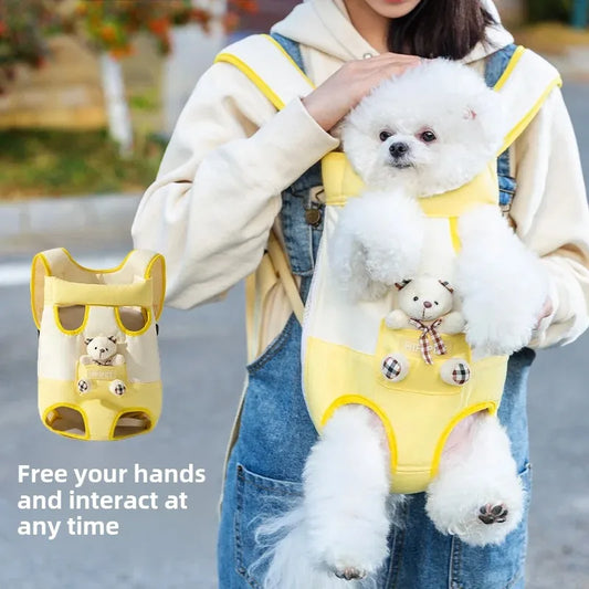 PawSnug – Hands-Free Chest Carrier for Pets