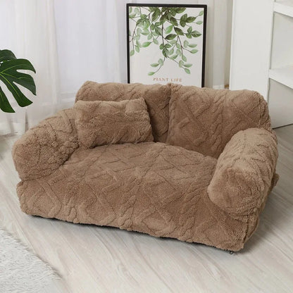 PawRelax Plush Bed — Soft, Secure & Anxiety-Reducing