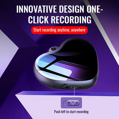 HeartMemo Recorder Necklace — Capture Every Important Moment