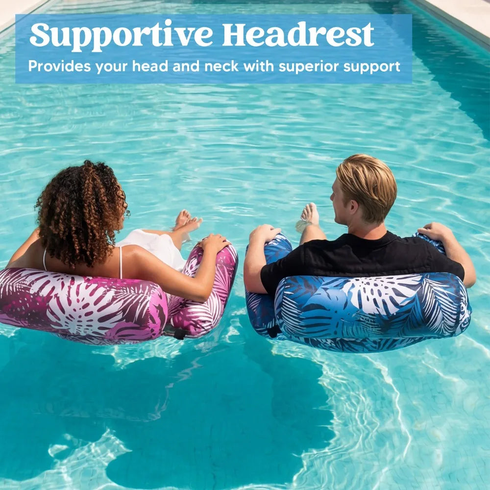 FloatEase Pool Lounge — Relax in Comfort Anywhere