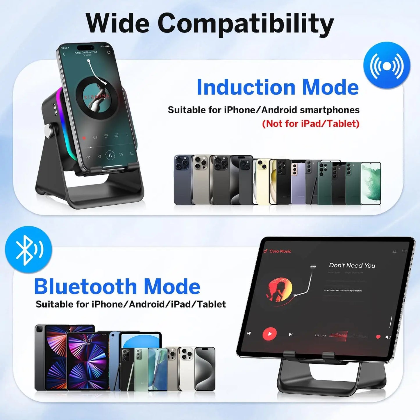 SoundDock Speaker Stand — Instant Wireless Audio Amplification