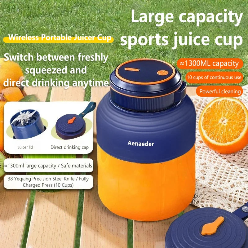 JuiceGo Portable Blender — Fresh Juice Anywhere Anytime