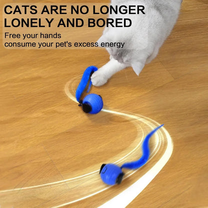 WaveChase Smart Pet Ball — Moves, Teases, Excites