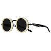 Polarized Round Sunglasses Adjustable Dimming Alloy Retro Outdoor Sports