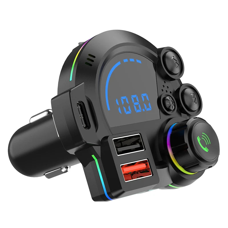 DriveSync FM Transmitter — Wireless Music & Calls Anywhere