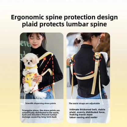 PawSnug – Hands-Free Chest Carrier for Pets