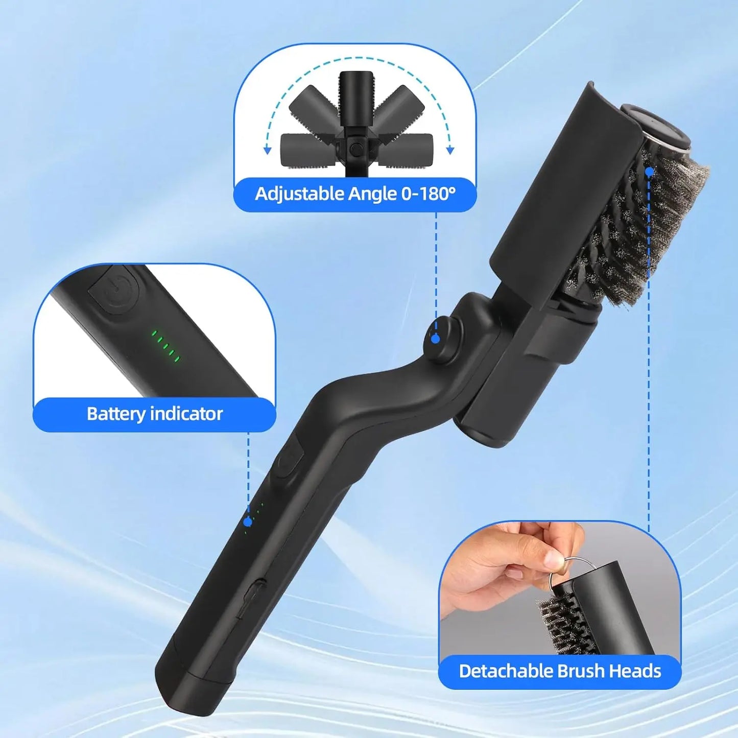 GrillSpark Electric Brush — Fast, Powerful Grill Cleaning