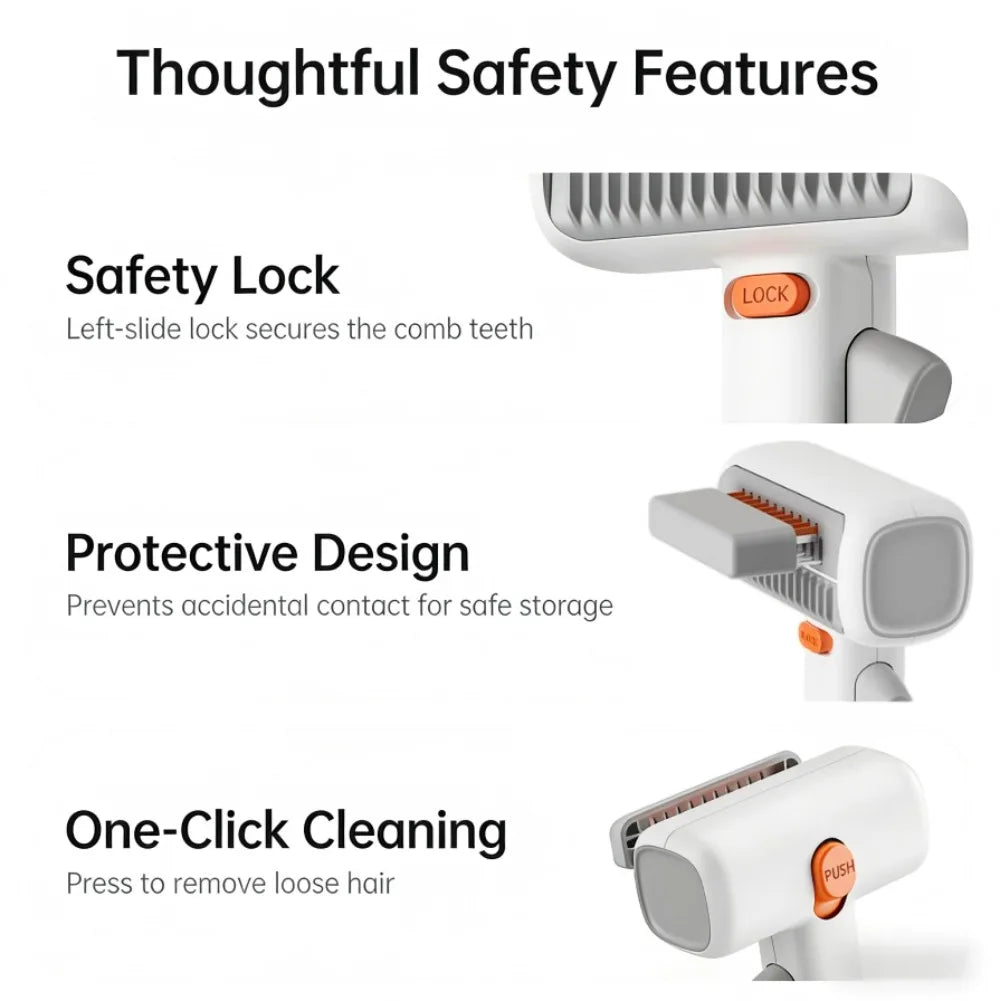 FurEase 2-in-1 Comb — Detangle & Groom Effortlessly
