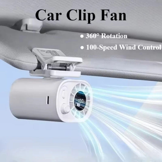 CoolClip Fan — 360° Cooling Anywhere