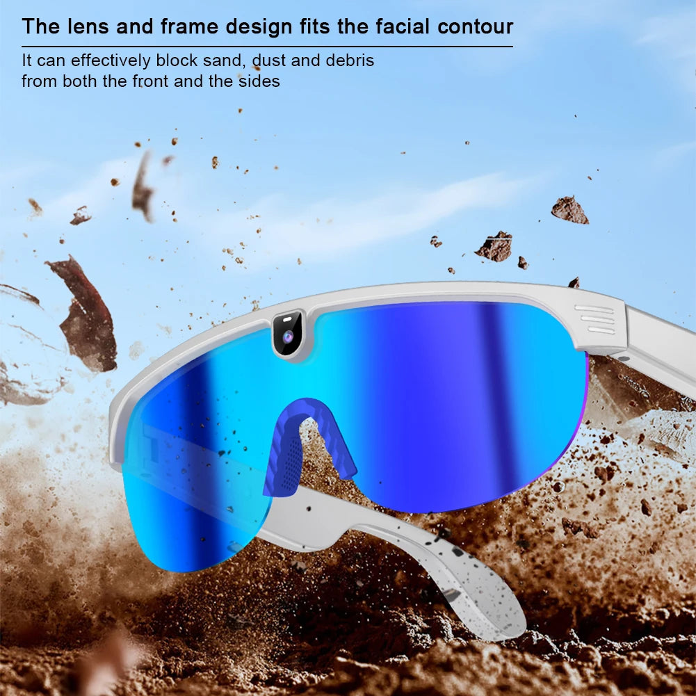 VisionAI Smart Glasses — 4K Camera & Bluetooth Calls