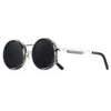 Polarized Round Sunglasses Adjustable Dimming Alloy Retro Outdoor Sports