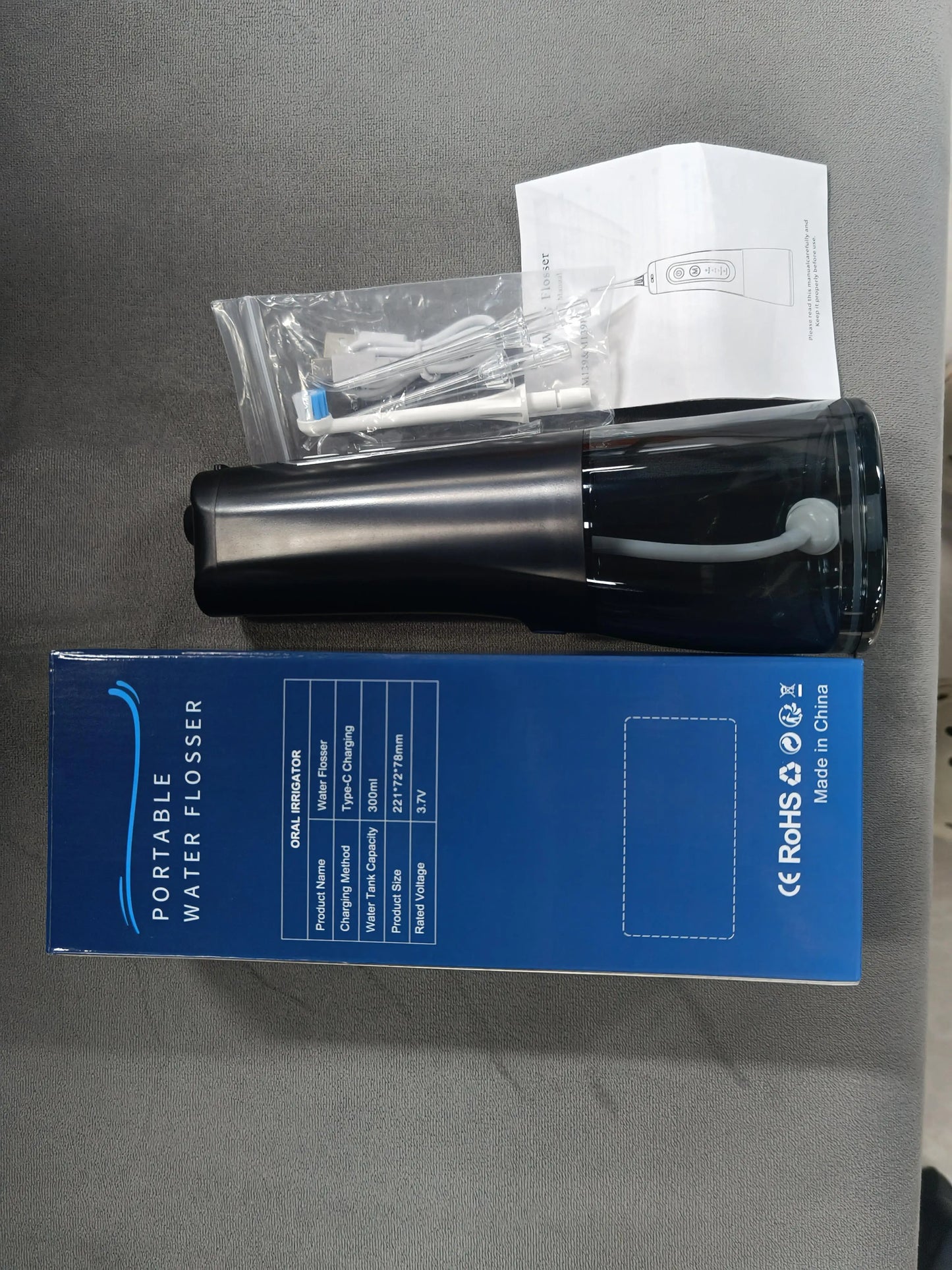 Water Flosser Electric Teeth Cleaning Tool Kit Portable