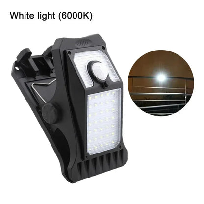 GlowClip Sensor Light — Solar + USB Smart Illumination