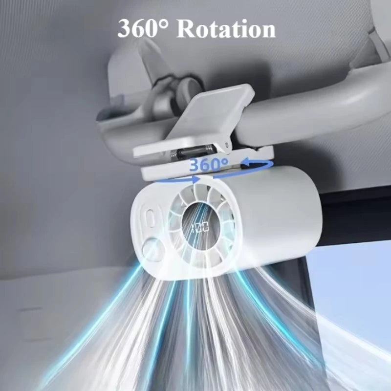 CoolClip Fan — 360° Cooling Anywhere