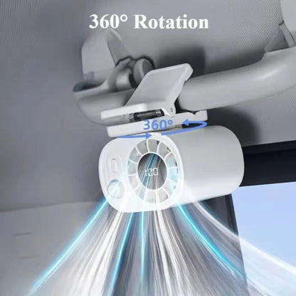 CoolClip Fan — 360° Cooling Anywhere