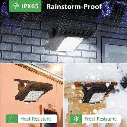 GlowClip Sensor Light — Solar + USB Smart Illumination
