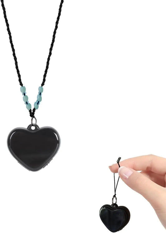 HeartMemo Recorder Necklace — Capture Every Important Moment
